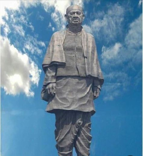 Fly Towards Dreams: IRON MAN : SARDAR VALLABHBHAI PATEL Unity Photography, Sardar Vallabhbhai Patel, Giant Statue, Statue Of Unity, Modern Statue, Interesting Facts About World, Ancient Statues, Goddess Statue, Stone Statues