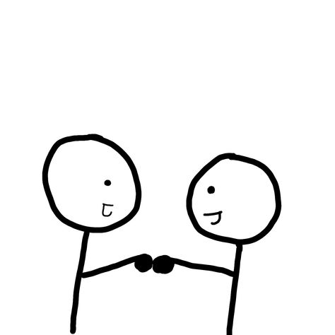 Duo Stickman Drawing, Draw Your Squad Duo, Friendship Dynamics Trio, Friendship Dynamics Duo, Hug Meme, Twin Guys, Man Hug, Funny Stickman, Draw The Squad