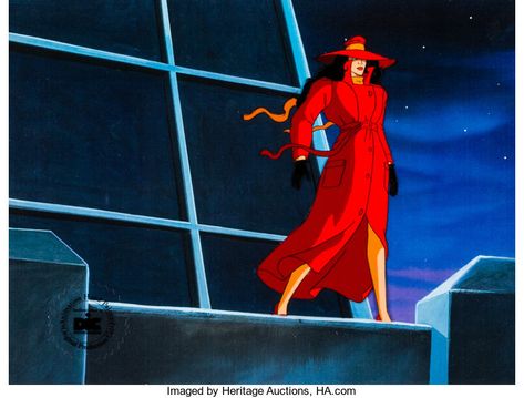 Where on Earth is Carmen Sandiego Production Cel Animation Art (DiC | Lot #14638 | Heritage Auctions Cel Animation, Carmen Sandiago, Carmen Sandiego, Cartoon Tv Shows, Popular Videos, Animation Art, Nickelodeon, On Earth, San Diego