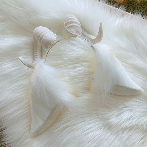 Sheep Ears Headband, Sheep Ears, Fox Ears, Nurse Hat, Metal Headbands, Cosplay Diy, Ear Hair, Animal Ears, Ear Headbands