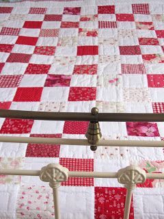 My Old Checkerboard Quilt | Helen Philipps | Bloglovin’ Checkerboard Quilt, Hexagon Flowers, Big Stitch Quilting, Beginner Quilting Projects, Cream Bedroom, Charm Pack Quilt Patterns, Red Pepper Quilts, Tree Quilts, Charm Pack Quilts