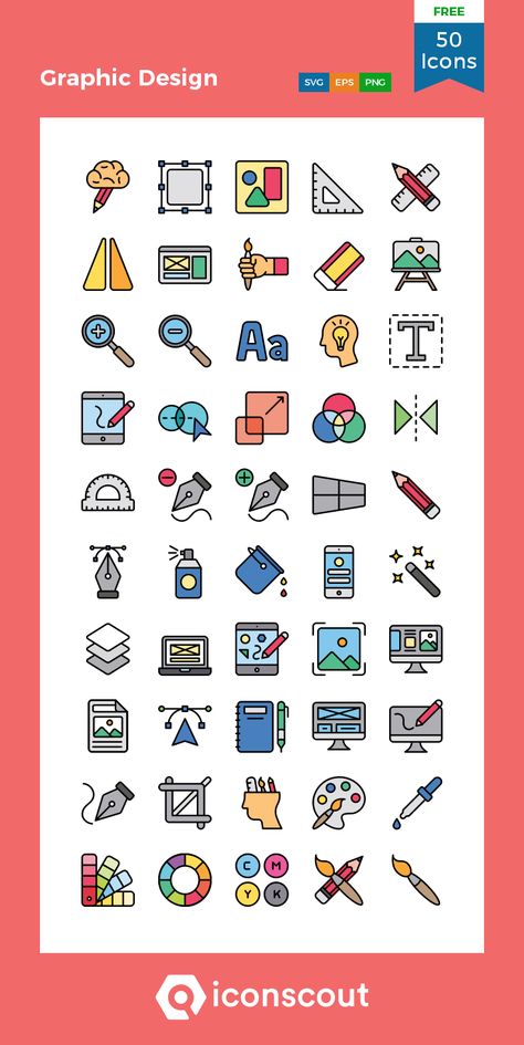 Graphic Design Tools Icons, Graphic Design Icons Symbols, Pictograms Design, Graphic Design Icons, Creative Icon Design, Graphic Design Free, Website Icon, Web Design Icon, Pictogram Design