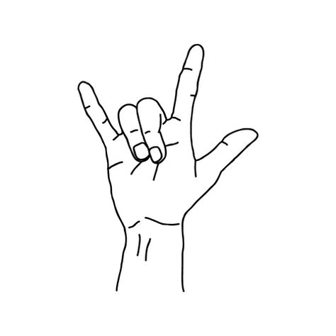 Shaka Tattoo, Tumblr Art, Rock Hand, White Drawing, Black And White Drawing, Color Pencil Drawing, Mini Tattoos, Minimalist Tattoo, Line Art Drawings