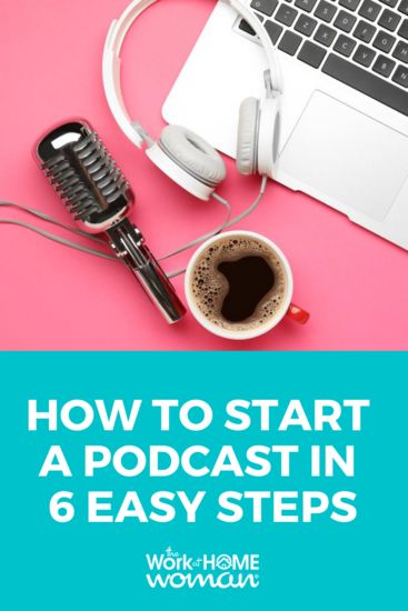 Podcasting is an easy and affordable way to make money from home. If this sounds fun to you, here's how to start a podcast in six simple steps. Start Podcast, Podcast Setup, Start A Podcast, Top Podcasts, Podcast Tips, Airbnb Promotion, Starting A Podcast, Mid Life Crisis, Content Marketing Strategy