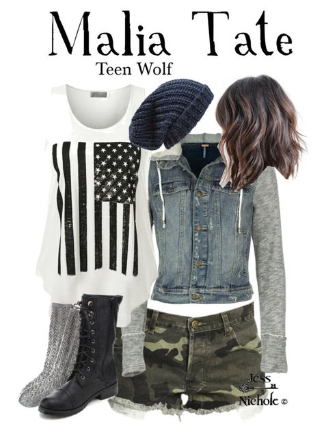 Malia Tate Inspired Outfits, Malia Tate Outfit, Malia Hale Outfits, Derek Stiles, Teen Wolf Outfits, Malia Hale, Tv Outfits, Chicago Outfit, Malia Tate