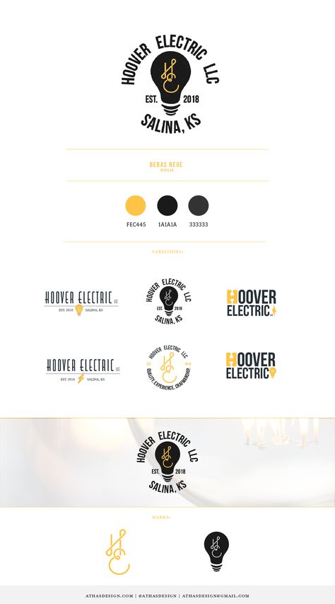 Powered By Logo, Electrical Business Logo, Electrical Contractor Logo, Electrical Logo Design Ideas, Electrician Branding, Electrician Logo Design, Electric Company Logo, Electric Logo Design, Electrical Company Logo