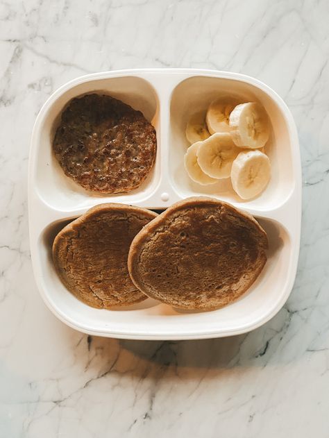 Breakfast Ideas for Little Kids (Plus Our Weekly Breakfast Rotation) - Stitch & Salt Breakfast Rotation, Easy Kids Breakfast, Plated Food, Kids Breakfast, Decision Fatigue, Senior Citizen, Breakfast For Kids, Toddler Meals, Food Plating