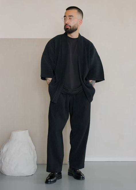 Issey Miyake Outfit, Issey Miyake Men, Issey Miyake, Mens Outfits