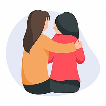 Love Hands, People Hugging, Friends Hugging, Girl Vector, Avatar Funny, Person Drawing, Buddhist Meditation, Drawings Of Friends, Personal Relationship