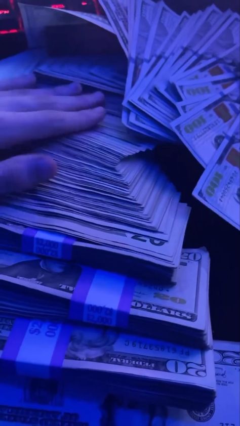 Blue Money Background, Billionaire Goals, Blue Money, Money Background, Money Manifest, Money Abundance, Aura Quotes, Money Moves, Money Stacks