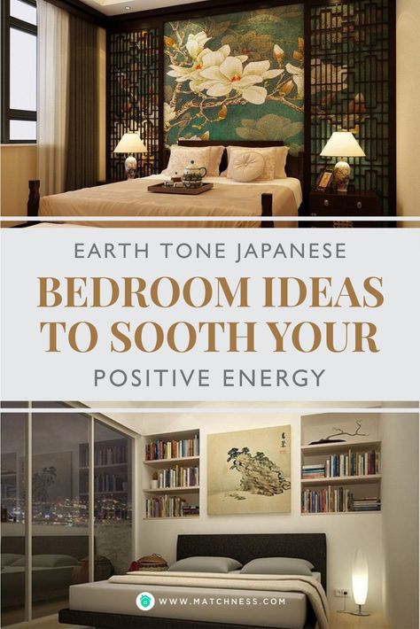 It is a great inspiration for you to have a Japanese-like bedroom in earth-tone decor style. All ideas are collected on Earth Tone Japanese Bedroom to Sooth Your Positive Energy. #bedroomdecor #earthtonebedroom #japanesebedroom #earthtonejapanese Japanese Bedroom Ideas Modern, Asian Inspired Bedroom Decor, Bedroom Ideas Japanese Style, Chinese Bedroom Decor, Japanese Themed Bedroom, Japanese Bedroom Aesthetic, Asian Bedroom Ideas, Japanese Bedroom Ideas, Asian Inspired Bedroom