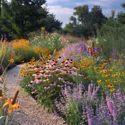 "Create a stunning native wildflower garden that celebrates local flora and supports wildlife! 🌸🌼 From vibrant poppies to delicate lupines, discover how to choose and plant wildflowers that thrive in your region. Not only will you enjoy a colorful and low-maintenance garden, but you'll also attract beneficial pollinators like bees and butterflies. 🌿🦋 #WildflowerGarden #NativePlants #EcoFriendlyGardening #PollinatorFriendly" Native Wildflower Garden, Plant Wildflowers, Wildflower Gardens, Pollinator Garden Design, Australian Native Garden, Prairie Garden, Bees And Butterflies, Native Plant Gardening, Meadow Garden