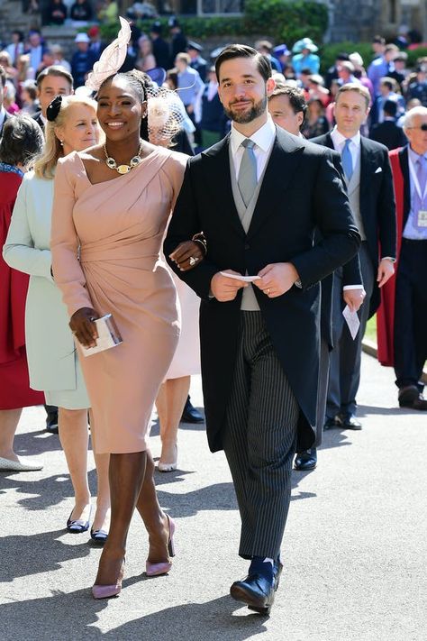 Royal Wedding Guests Outfits, Serena Williams Wedding, Harry And Meghan Wedding, Harry Wedding, Alexis Ohanian, Prince Harry Et Meghan, Meghan Markle Wedding, Meghan Markle Prince Harry, Prinz Harry