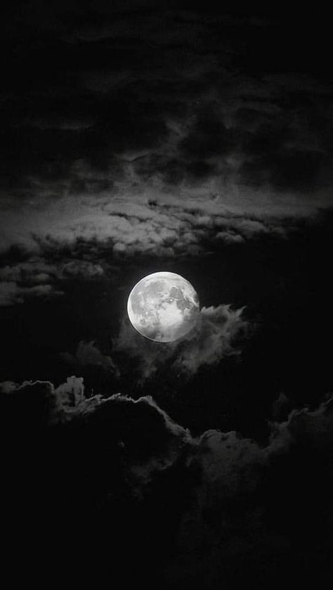 Night Sky, No Se, Moon, Black And White, White, Black