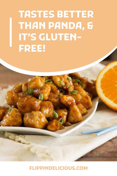 Gluten Free Egg Free Recipes, Gluten Free Orange Chicken Recipe, Gluten Free Orange Chicken, Copycat Panda Express, Gluten Free Dinner Easy, Orange Chicken Recipe, Panda Express, Gluten Free Recipes For Dinner, Gluten Free Dinner