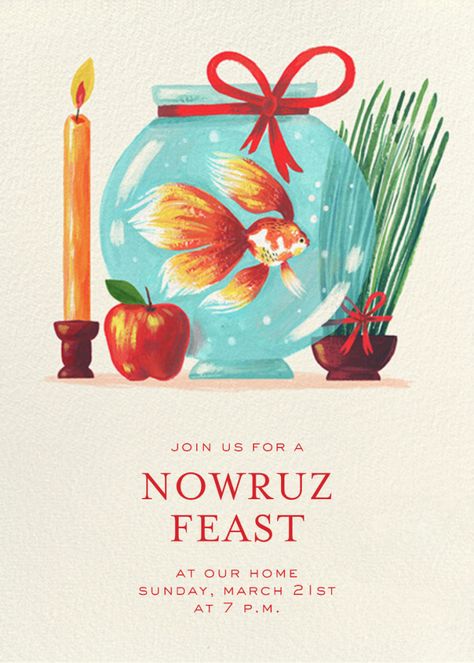 Sal e No Mobarak! Celebrate a new year with Nowruz invitations featuring tulips, eggs, and signs of spring. Send via email, text, or shareable link, and track RSVPs. Norouz Card, Happy Norouz, Norooz Card, Norouz Design, Nowruz Card, Norooz Design, Haft Sin, Pool Party Cakes, Modern Classic Wedding Invitations