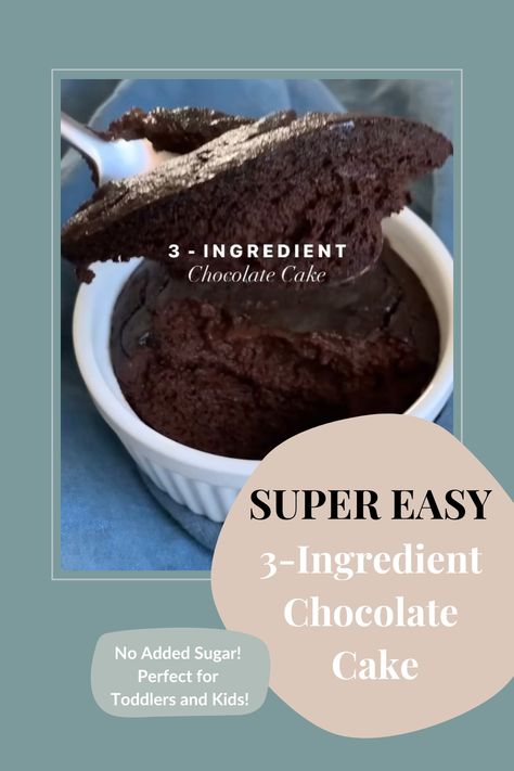 CRAZY EASY 3-Ingredient Chocolate Cake (No Added Sugar) Three Ingredient Chocolate Cake, Chocolate Cake Recipe Easy 3 Ingredients, 3 Ingredient Chocolate Apple Cake, Two Ingredient Chocolate Cake, 3 Ingredient Chocolate Cake, Easy Cake Recipes 4 Ingredients Simple, Simple Cake Recipe 4 Ingredients, Low Sugar Chocolate Cake, Easy Cake Recipes 4 Ingredients