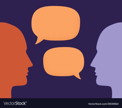 Two Head Drawing, Dialogue Images, Chat Conversation, Speech Bubbles, Human Head, Communication Design, Speech Bubble, Tattoo Drawings, Adobe Illustrator