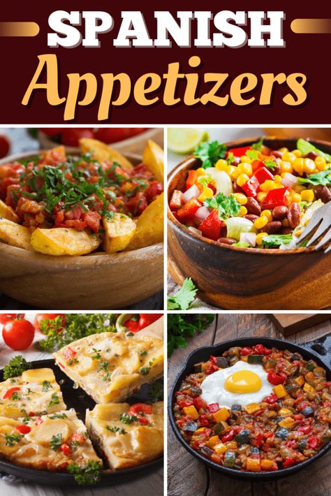 Spain Recipes Traditional, Spain Tapas Recipes, Spanish Appetizers Easy, Tapas Vegetables, Spanish Recipes Authentic, Spanish Starters, Recipes From Spain, Spanish Menu, Barcelona Tapas