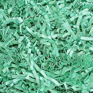 MagicWater Supply - 1 LB - Mint Green - Crinkle Cut Paper Shred Filler great for Gift Wrapping, Basket Filling, Birthdays, Weddings, Anniversaries, Valentines Day, and other occasions Gift Wrapping Supplies, Mint Green, Mint, Outdoor Gardens, Valentines Day, Gift Wrapping, Valentines, Green, Gifts