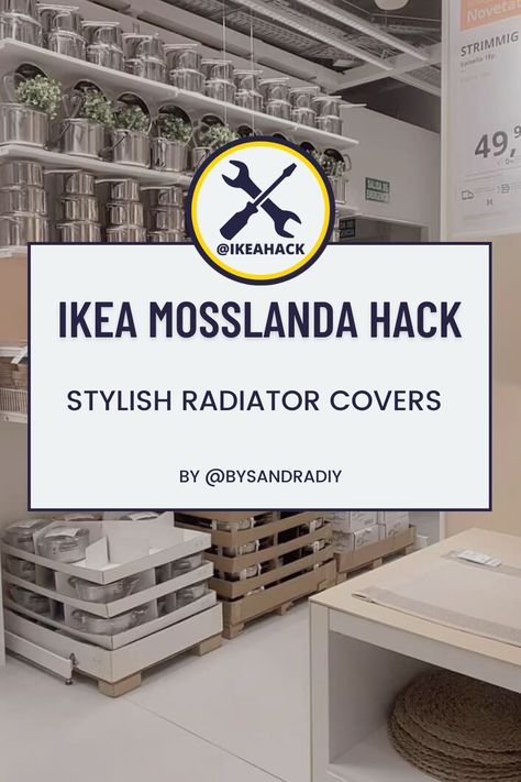 Mosslanda Picture Ledge, Picture Ledge, Radiator Cover, Hacks Diy, Ikea Hack, Living Spaces