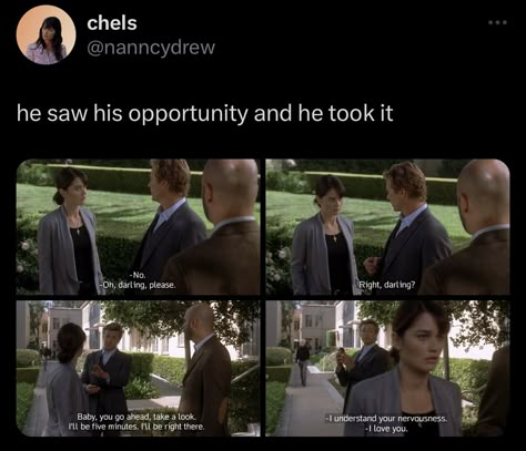 patrick jane teresa lisbon jisbon the mentalist funny tweet Teresa And Patrick, The Mentalist Funny, The Mentalist Jane And Lisbon, Rigsby And Van Pelt, Patrick Jane And Teresa Lisbon, Jane And Lisbon, Supernatural Cartoon, Jisbon Mentalist, Don't Worry Darling