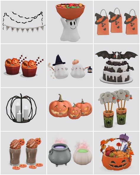 Sims 4 Cc Pumpkin, Sims 4 Collections Furniture, Sims 4 Banner Cc, Sims 4 Cc Autumn Decor, Sims 4 Hocus Pocus Cc, Sims 4 Cc Decor Maxis Match, Sims4 Halloween Cc, Spooky Sims 4 Cc, Sims 4 Candles