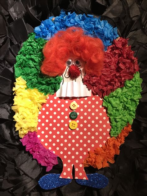 Our silly turkey! #turkeyindisguise #ideas #colorful #turkey #clown Turkey Clown Disguise, Rainbow Turkey Disguise, Turkey In Disguise Ideas For Boys, Turkey In Disguise Project Ideas, Disguise A Turkey Ideas Kids, Turkey Disguises, Preschool Homework, Turkey Trouble, Disguise A Turkey