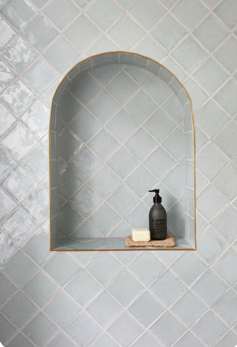 Pool House Bathroom, Three Birds Renovations, Girls Bathroom, Square Tile, Bathroom Renos, House Bathroom, Bath Remodel, Boho Home, Beautiful Bathrooms