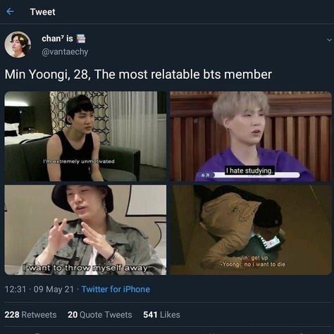 Yoongi Memes, Yoongi Cute, Bts Mood, Lame Jokes, Bts Theory, Suga Bts Swag, Army Quotes, Bts Memes Hilarious, Bts Tweet