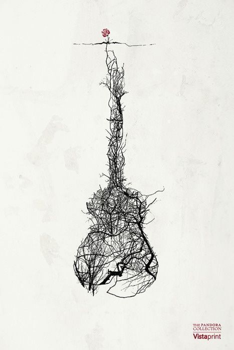 Tree Roots Tattoo, Roots Tattoo, Guitar Tattoo Design, Dove Flying, Guitar Tattoo, Music Tattoo Designs, Arte Peculiar, Music Tattoo, Music Tattoos