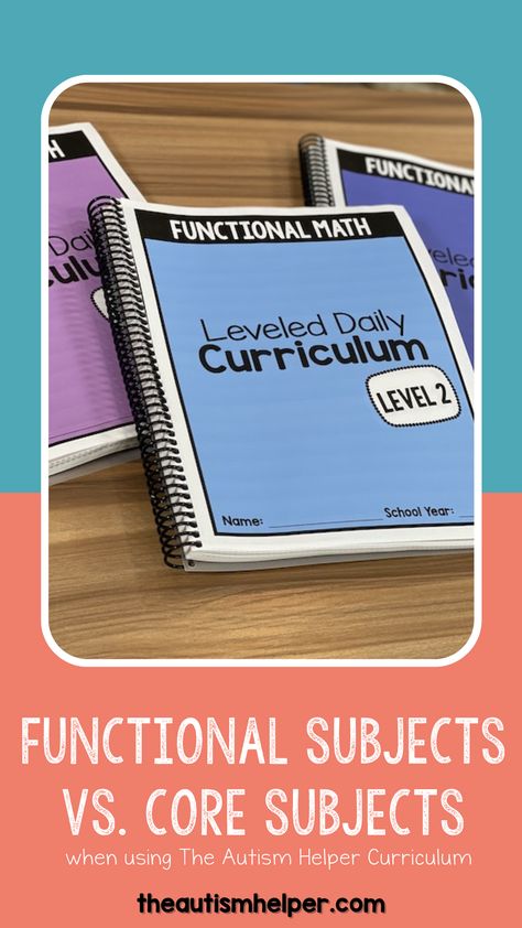 Functional Math Special Education, Work Boxes Special Education High School, High School Life Skills Classroom, Functional Life Skills Curriculum, Mod Severe Special Ed Activities, Life Skills Curriculum Middle School, Life Skills Math Special Education, Work Boxes Special Education Life Skills, V Core