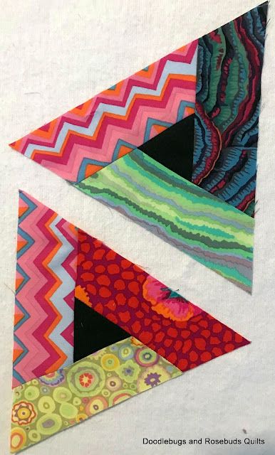 Escher Quilt, Scrap Blocks, Crumb Quilts, Kaffe Quilts, Optical Illusion Quilts, Triangle Quilts, African Quilts, Kaffe Fassett Quilts, Paper Quilt