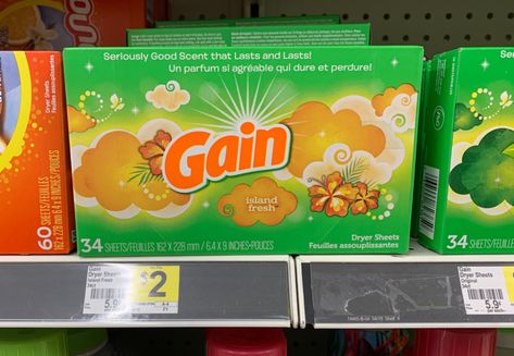 FREE Gain Fabric Softener Sheets at Dollar General! Through 08.31.19 Gain Fabric Softener, Gain Fireworks, Cell Phone App, Fabric Softener Sheets, Extreme Couponing, Digital Coupons, Dollar General, Fabric Softener, Ways To Save