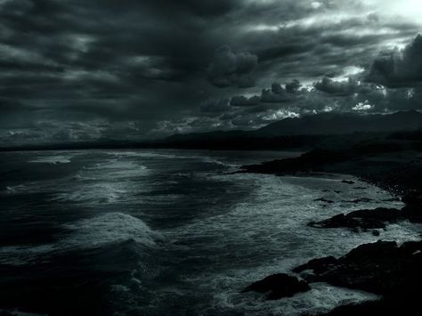 Grey Hour, Dark Siren, Ocean Rain, Dark Beach, Stormy Sea, Resting Place, Blue Hour, Coastal Towns, Grunge Aesthetic