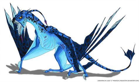 Avatar Ikran, Avatar Animals, Avatar Picture, The Avatar, Avatar Fan Art, Pandora Avatar, Avatar Movie, Fantasy Beasts, Alien Concept Art