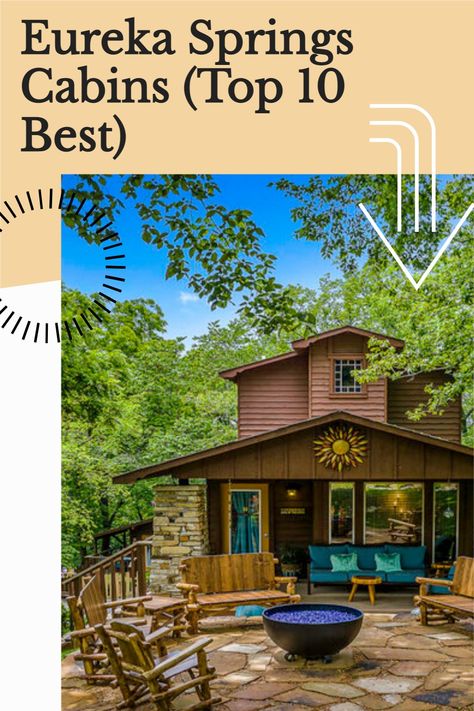 Are you looking for the top 10 Eureka Springs cabins? Perfect for an Arkansas a weekend getaway or actually a vacation of any length. Choose from ones on Beaver Lake, the White River, close to downtown, romantic themed cabins or ones located in wooded areas with lots of acreage. Crescent Hotel Eureka Springs, Beaver Lake Arkansas, Arkansas Vacation, Arkansas Road Trip, Arkansas Vacations, Eureka Springs Ar, Waterfront Cabins, Eureka Springs Arkansas, Victorian Village