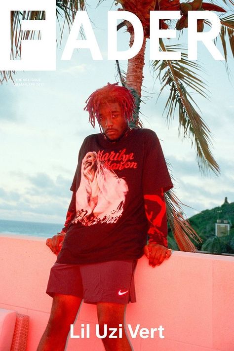 fader magazine lil uzi vert Lil Uzi Vert Aesthetic, Uzi Vert Aesthetic, Lil Uzi Vert Poster, Vert Aesthetic, Lil Uzi, Lil Uzi Vert, Cover Story, Tour Posters, Cover Artwork