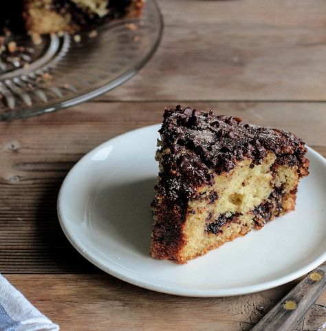 Chocolate Coffee Cake Recipes, Chocolate Coffee Cake, Crumb Cakes, Chocolate Cake With Coffee, Rich Cake, Coffee Cake Recipes, Awesome Cakes, A Piece Of Cake, Piece Of Cake