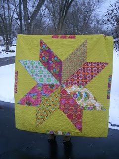 Swoon Quilt Pattern, Giant Star Quilt, Swoon Quilt, Bright Quilts, Giant Star, Star Tutorial, Star Light Star Bright, Half Square Triangle Quilts, Easy Quilt