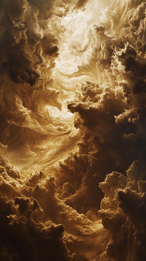 Heaven Sky Background, The Fall Of Icarus Painting, Saint Michael Wallpaper Iphone, Sistine Chapel Aesthetic Wallpaper, Golden Clouds Aesthetic, Heaven Wallpaper Aesthetic, Angelic Aesthetic Wallpaper, Heaven Background Aesthetic, Gold Yellow Aesthetic