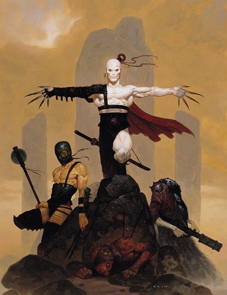 Gerald Brom, Sun Pics, Dark Sun, Fantasy Ideas, Heroic Fantasy, Story Art, Magic Realism, Leather Gear, Anime Drawing