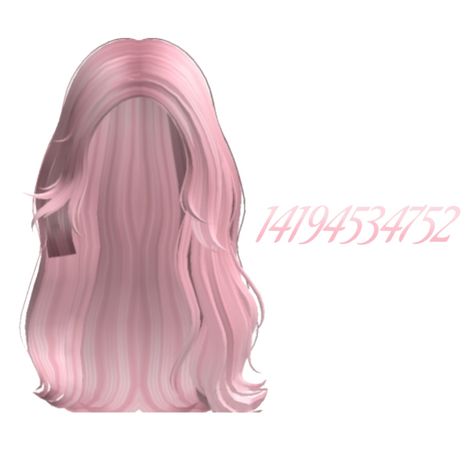 Roblox code♡ Roblox Pink Hair Codes, Pink Hair Codes, 2023 Pink Hair, Hair Roblox Codes, Pink Hair Light, Roblox Hairs, Coquette House, Draw Reference, Hair Roblox