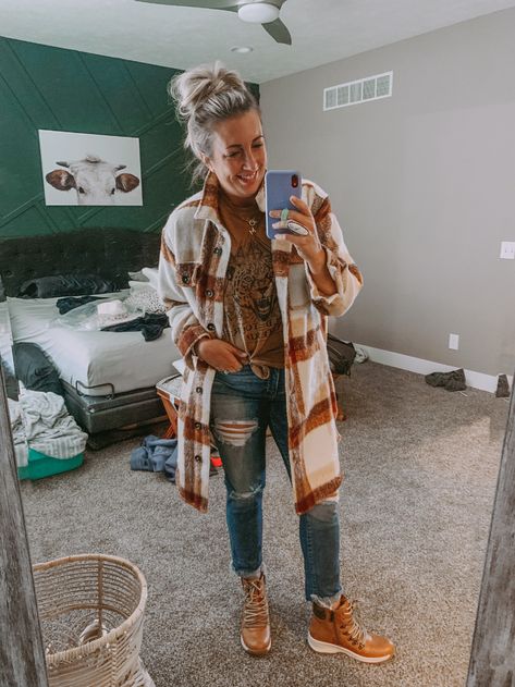 Shop Neutral Plaid Longline Wool Shacket and other curated products on LTK, the easiest way to shop everything from your favorite influencers. Wool Shacket, Fall Attire, Plaid Shacket, Long A Line, Fall Fashion, Autumn Fashion, Plaid, Fashion Outfits, Wool