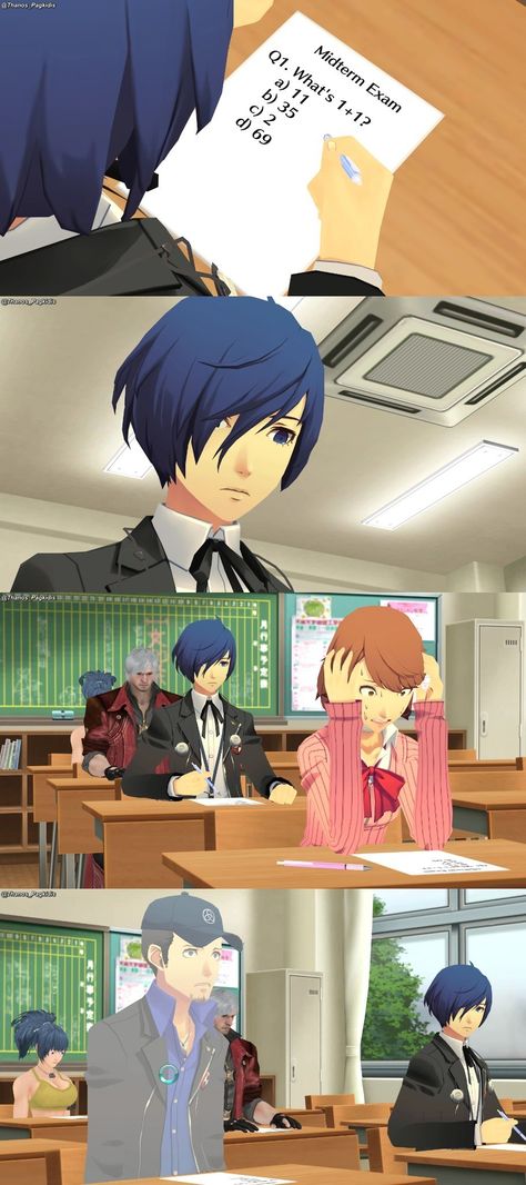 Junpei Iori, Yukari Takeba, Persona 5 Makoto, Persona Crossover, Makoto Yuki, Persona 5 Memes, Persona 3 Portable, Atlus Games, Persona 5 Anime