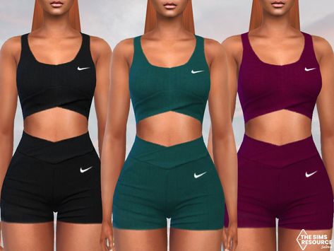 Sims 4 Workout Clothes, Sims 4 Workout, The Sims 4 Pack, Mods Sims 4, Sims 4 Tsr, Clothes Cc, Die Sims 4, Cc Mods, The Sims 4 Pc