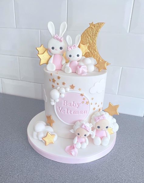 Cute Bunny Birthday Cake, Bunny Cakes Birthday Kids, Rabbit Theme Cake, Bunny Theme Cake, Harry Potter Theme Cake, Bunny Birthday Theme, Barnyard Cake, Bunny Birthday Cake