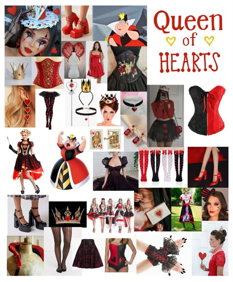 Alice In Wonderland Characters Costumes Diy Queen Of Hearts, Plus Size Queen Of Hearts Costume, Tim Burton Queen Of Hearts Costume, Queen Of Hearts Costume Black Women, Queen Of Hearts Halloween Costumes Women, Queen Of Hearts Womens Costume, Alice In Wonderland Costume Queen Of, Disney Queen Of Hearts Costume, Queen Of Heart Diy Costume