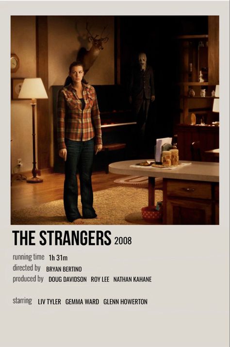 The Stranger Movie Poster, The Strangers Poster, The Strangers Aesthetic, The Strangers Movie, The Strangers 2008, Strangers Movie, Movie Poster Collage, Aesthetic Movie Posters, Movies Minimalist