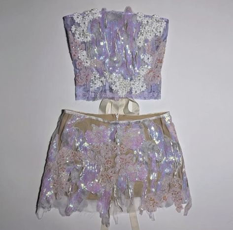 Sequin Flowers, Corset And Skirt, French Lace, Corsets, My Website, Link In Bio, Lilac, Sequin, Lace